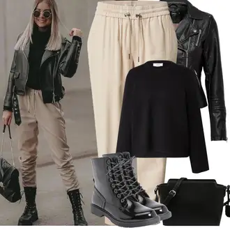 tenues avec Noir/Rouge Veste de Moto/Veste en Cuir Veste en Simili Cuir/Veste en Cuir/Veste de Motard Only "Tenue de printemps"