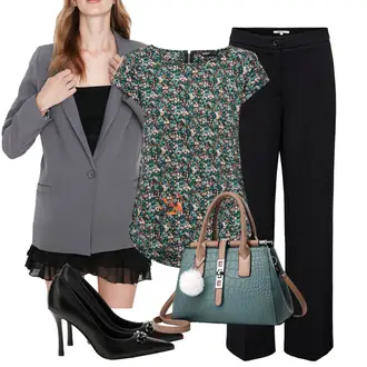 Avond Outfits Gala met Schoudertas/Handtas zonder merk "Perfect voor de lente"Look: Gala