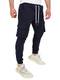 PITTMAN Hose mit Seitentaschen Herren Maenner Hosen Stretch Joggen Hosen Männer Jeans Mit Seitentaschen Giga, Blau (Night Sky 193924), W32/L32