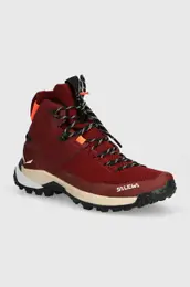 evlji Puez Knit Mid Powertex enski, bordo barva, 00-0000061435