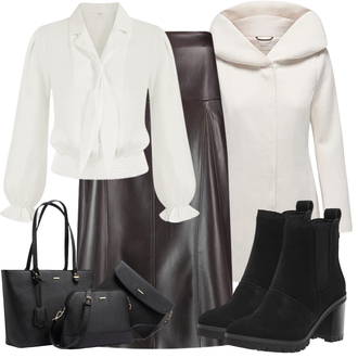 Winter Outfit mit Schwarz Stiefel Lederjacke/Winterschuh/SommerStiefelette/Winter Stiefelette/Gefütterte Stiefelette/Chelsea Boot UGG "Perfekt Für Den Winter"