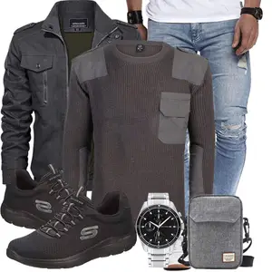 Winterliches Freizeit Outfit