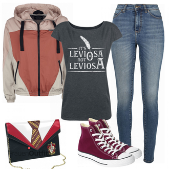 Outfit mit Braun Khujo "Outfit für die Freizeit"