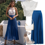 Rok Outfits Bruiloftsgast voor Dames image