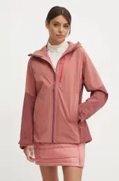 Outdoor jakna Eagle Peak 2L roza barva, A61825