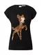 Hailys Shirt ''''Almina'''' schwarz / mischfarben