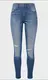 Blaue Skinny Jeans