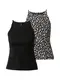 ONLY Top ''''MAY'''' gelb / schwarz / wei