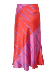 Sukně modrá / pink / červená