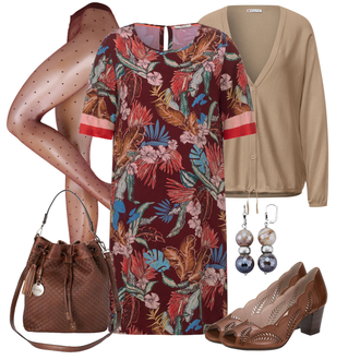 Outfit mit High Heel GERRY WEBER "Cooler Look Für Den Frühling"