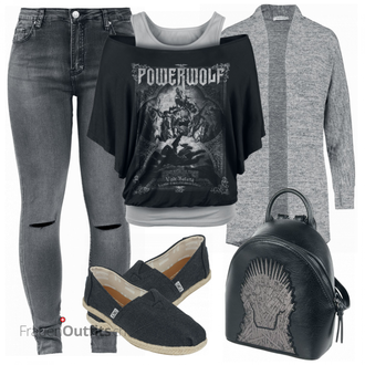 Outfit mit Blau Rucksack Game of Thrones "Outfit für die Freizeit"