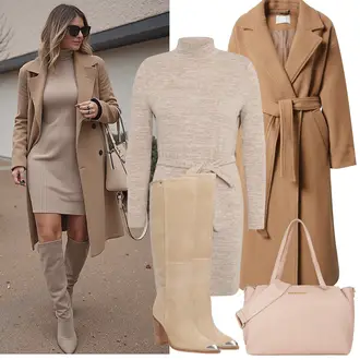 Anniversaire Hiver tenues avec Gris/Marron/Kaki/Beige Robe Grande Taille/Tricot Grande Taille/Tunique/Pull Long/Pull Enveloppant/Cachemire-Cardigan/Robe de chambre/Cardigan Col Rond/Cardigan en Laine/Cardigan Cache-cœur Vero Moda Petite "Tenue de printemps"Look: 50ème anniversaire, 40ème anniversaire, Anniversaire, 30ème anniversaire, Célébration d'entreprise, Chalets, Concert de pop, Occasions spéciales