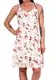 ONLY Damen Kleid ONLKarmen Trägerkleid mit Blumenmuster 15157655 Creme brûlée/Rose Flowers 38