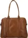 Hide & Stitches Porto Hand & Schoudertas Laptoptas 13,3 inch - Bruin