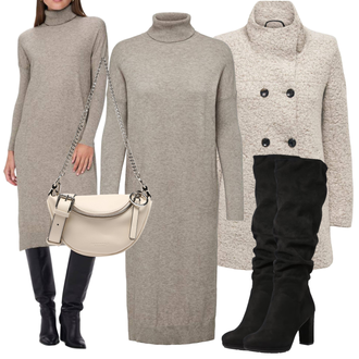 Outfity na zimu Dlouhé / Maxi "Stylový zimní outfity"
