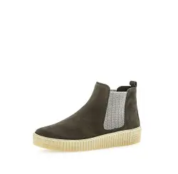 Gabor Damen Stiefeletten, Frauen Chelsea Boots,Best Fitting,Optifit- Wechselfußbett, elegant Women''''s Women Woman,Bottle/beige(Natur,38 EU / 5 UK
