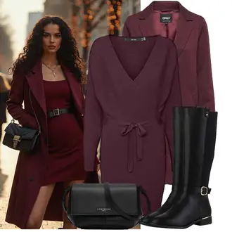Mit Absatz Outfit mit Schwarz Stiefel Mit Reißverschluss/WeitschaftStiefel/Flache Overknee Stiefel/Langer Stiefel/Kniehoher Stiefel/ReitStiefel VAN HILL "Praktischer Look"