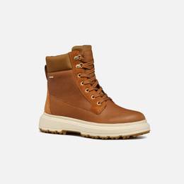 Brown women's ankle boots Lamide+Grip ABX - Women's