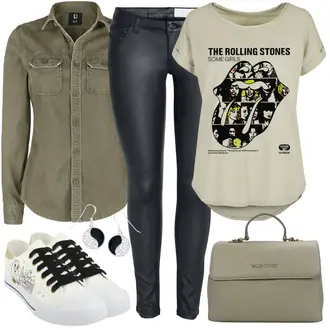 Outfit met grijs Brandit "Praktische look"