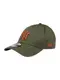NEW ERA Cap ''''LEAGUE ESSENTIAL 39THIRTY'''' dunkelgrün / dunkelorange