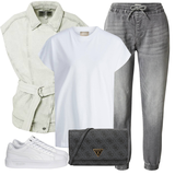 Slouchy džíny Only outfity image