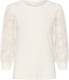 Kaffe Blouse Kafloria Jersey Blouse 10508400 Chalk Dames Maat - M