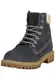 TOM TAILOR Stiefelette navy / perlweiß