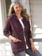 Sweatjacke bordeaux MIAMODA