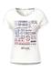 CECIL Damen T-Shirt mit Ethno-Print in Weiß