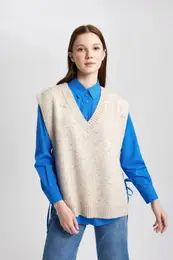 Regular Fit V-Neck Sweater