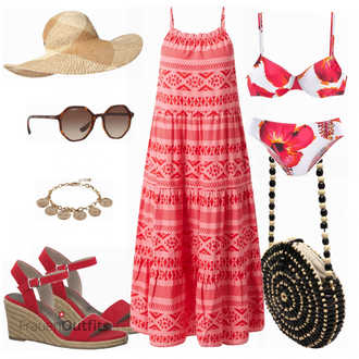 Outfit mit Bademode Lascana "Uraub Outfit"