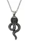 FIRETTI Anhänger ohne Kette, »Schlange Cobra« silber