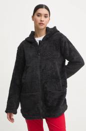 portni pulover Minxy Hi-Loft rna barva, s kapuco, 238441