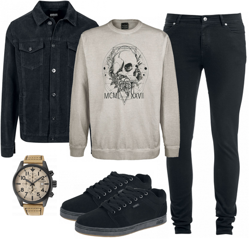Grau Top Rock Creek kombinieren