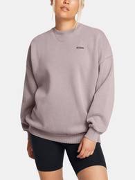 Women's sweatshirt UA Icon HWT Flc OS Crew-GRY - Women's