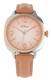 S.Oliver RED LABEL Armbanduhr SO-15133-LQR braun / rosé / silber