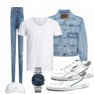 Outfit mit Hut Adidas Performance "Alltags Outfit"