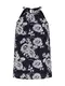 ABOUT YOU Top Leja blau / helllila / weiß