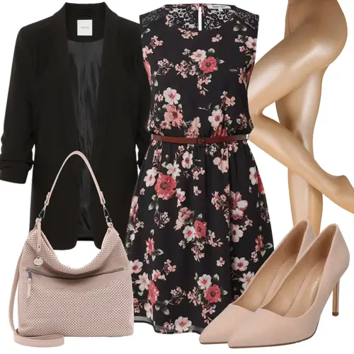 Neutraler Alltagslook
