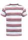 !Solid Sid Herren T-Shirt Kurzarm Shirt Streifenshirt Mit Streifen Und Rundhalsausschnitt 100% Baumwolle, Größe:M, Farbe:Wine Red (0985)