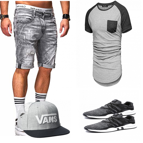 Grau Schuh Rello & Reese kombinieren
