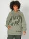 Sweatshirt farngrün Angel of Style