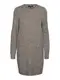 VERO MODA Damen Strickkleid VMDoffy fein-gestricktes Langarmkleid 10215523 Coffee Bean Melange M