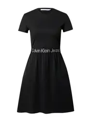 Calvin Klein Jeans Kleid schwarz / weiß