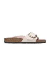 Usnjeni natikai Madrid Big Buckle enski, roza barva, 1029448