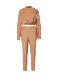 Missguided Jogginganzug camel