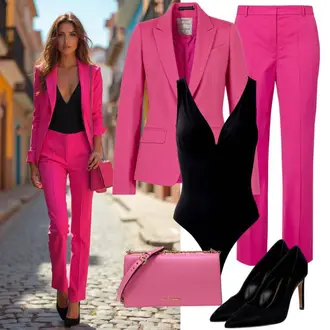 Business Outfits ohne Anzug "Cooles Frühling Outfit"
