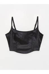 Women's U Neck Straight Strap Bustier