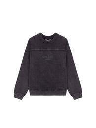 Sweater majica ' Yoke ' tamo siva
