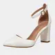 Weiße High Heels Pumps